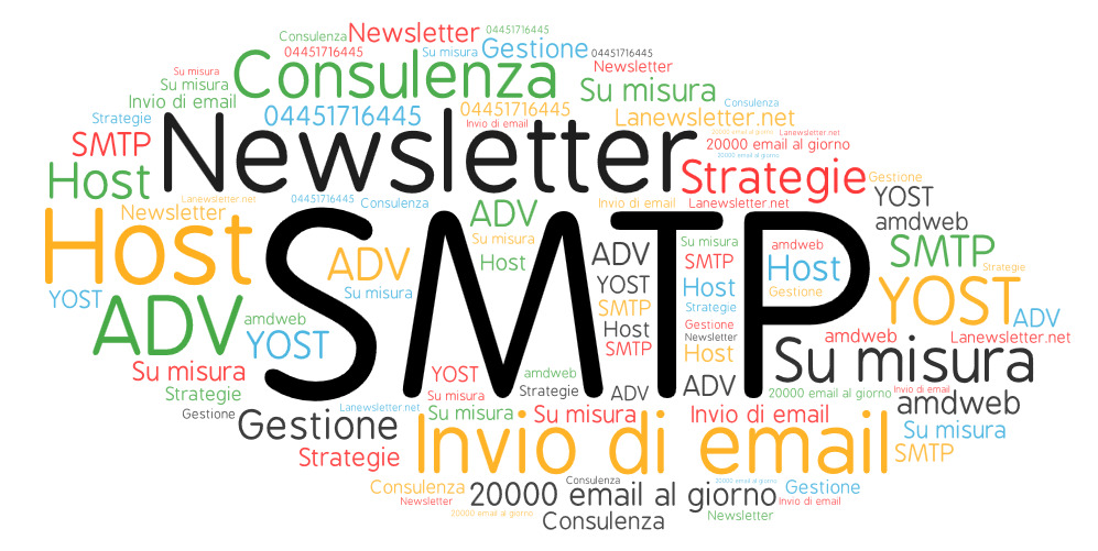smtp dedicato 20 mila crediti al giorno