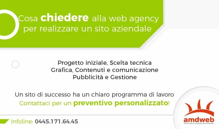 Cosa chiedere alla web agency?