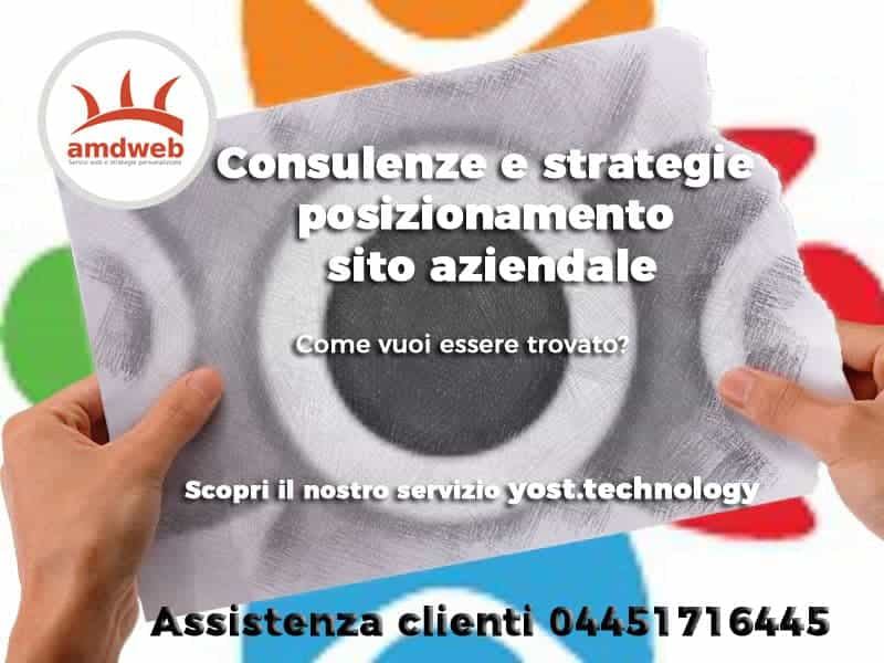 Consulenze e strategie posizionamento sito aziendale