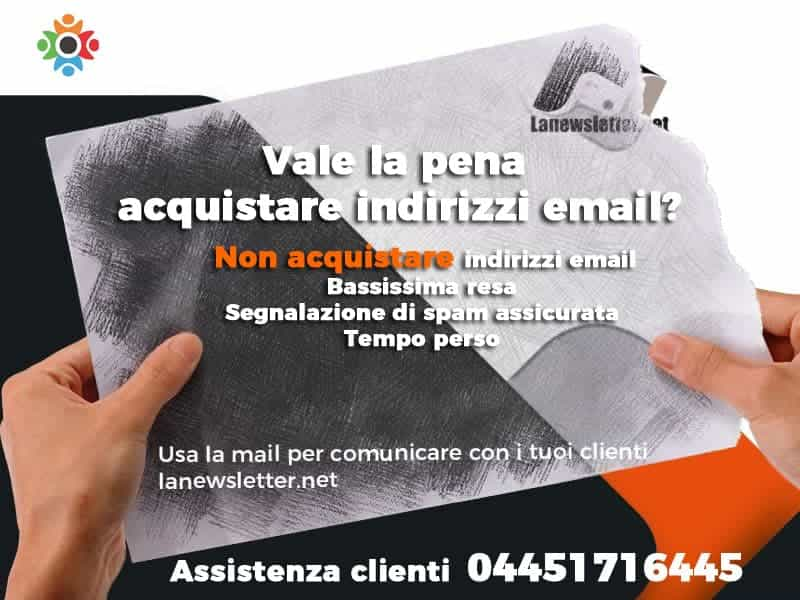 Vale la pena acquistare indirizzi email?