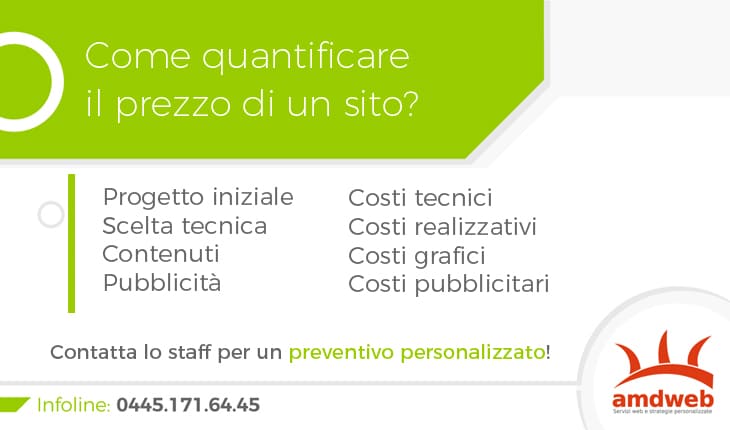 Come quantificare il prezzo di un sito?