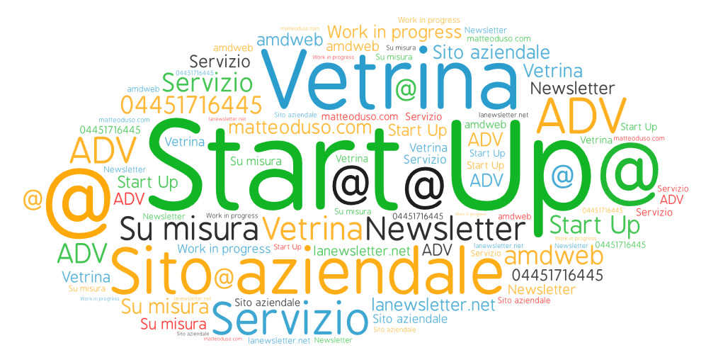 Sito vetrina Start Up