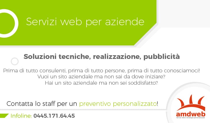 Servizi web per aziende 04451716445