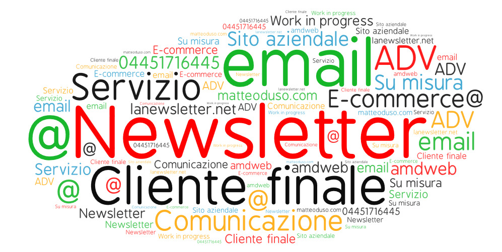 web marketing, la newsletter | 04451716445